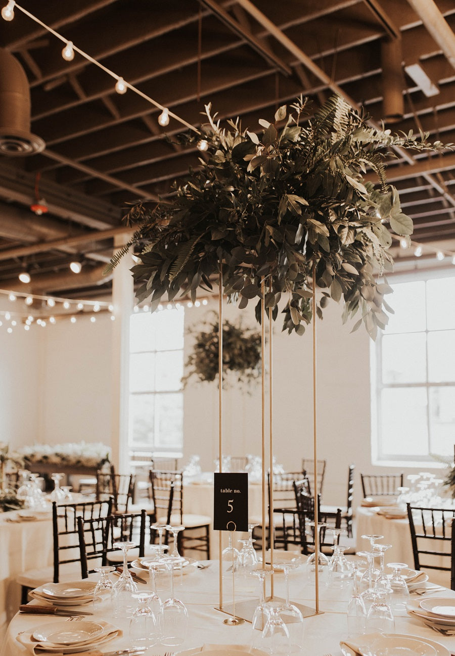 Close up on the raised centerpieces showing that they are full of textures and movement.