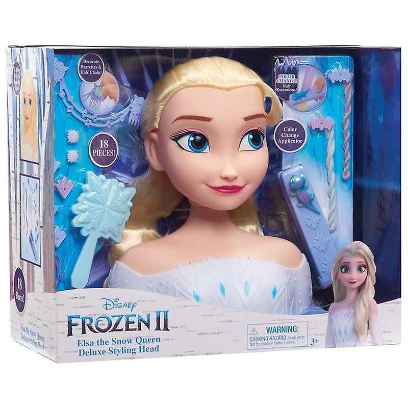 frozen deluxe elsa styling head