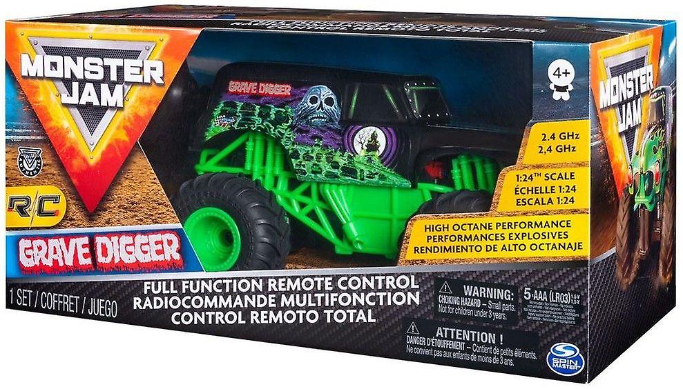 remote control monster truck grave digger