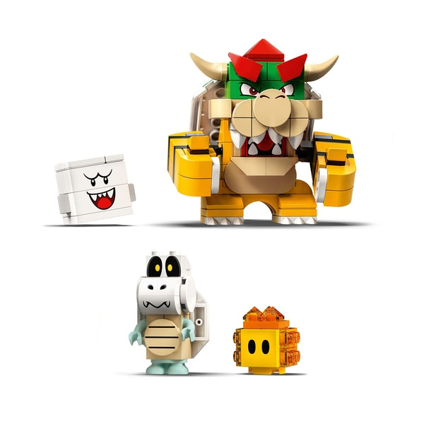 Lego Super Mario 71369 Bowser S Castle Boss Battle Expansion Set Totally Toys Ireland - bowser expansion roblox