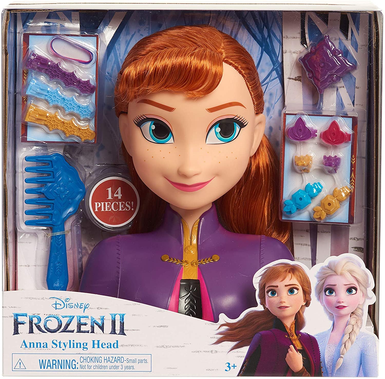 disney frozen anna styling head