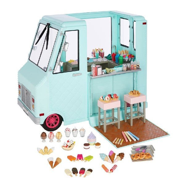18 doll ice cream truck