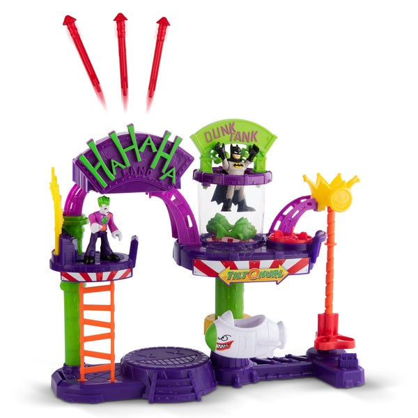 imaginext joker laff factory