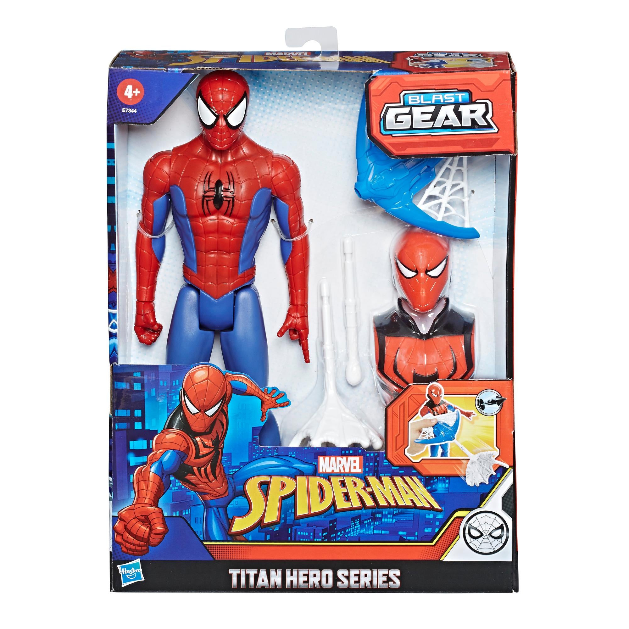 Spiderman Titan Hero Series 12 Figure Innovation Blast Gear Spiderman Totally Toys Ireland - spider man cart ride to be spider man roblox