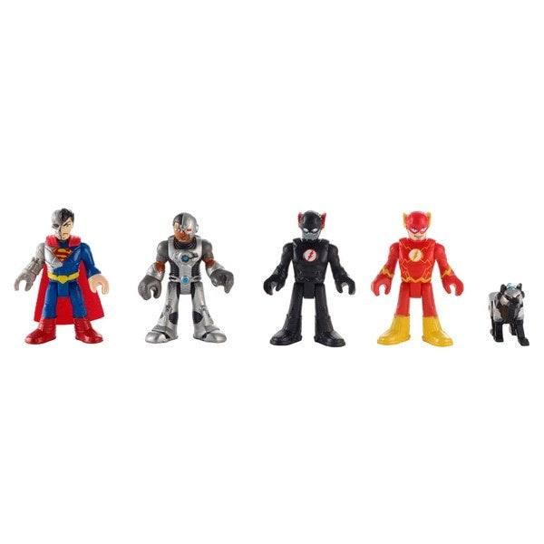 Imaginext Dc Super Friends Heroes And Villains Figure Set T Toys Irl - cyborg superman roblox