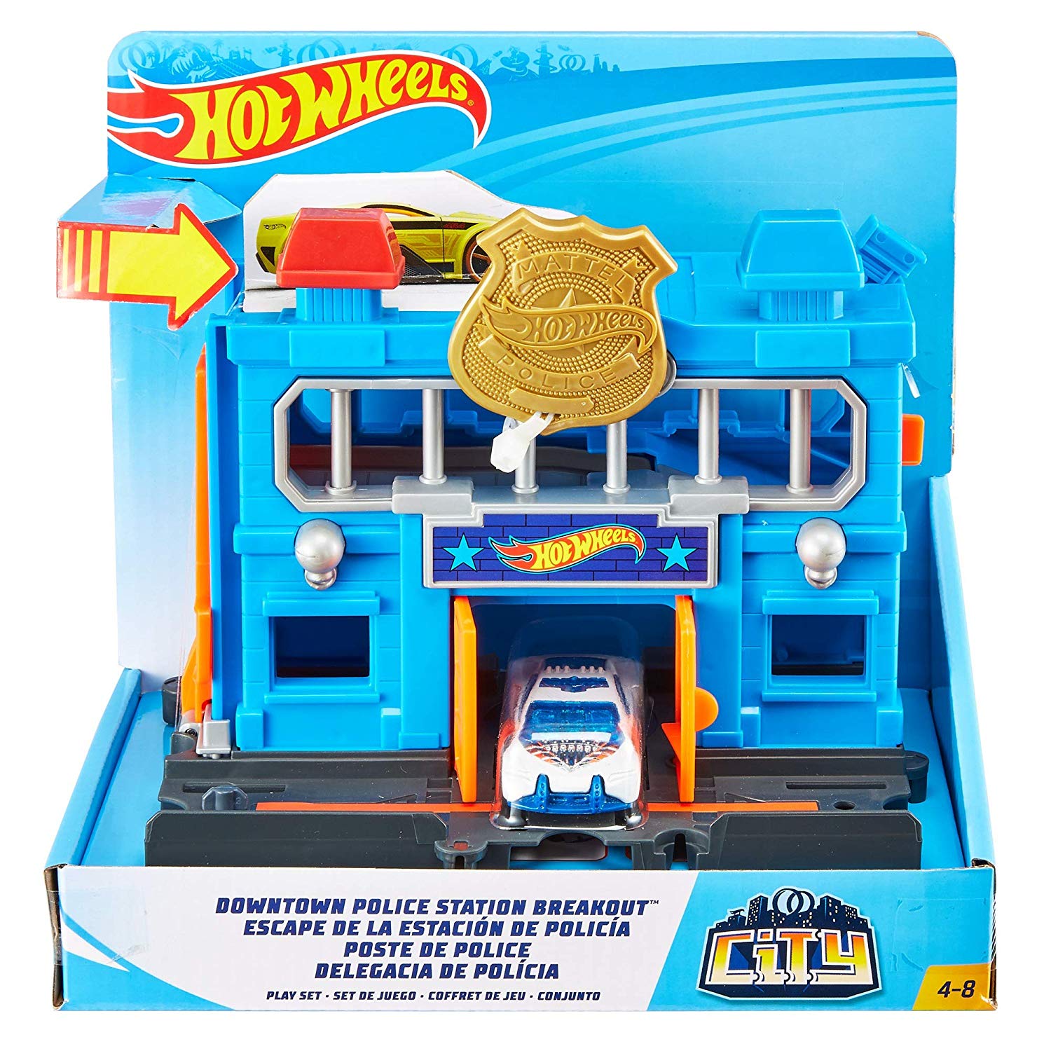 hot wheels police station