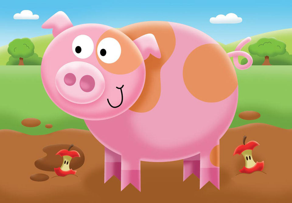 pig farm jigsaw puzzle