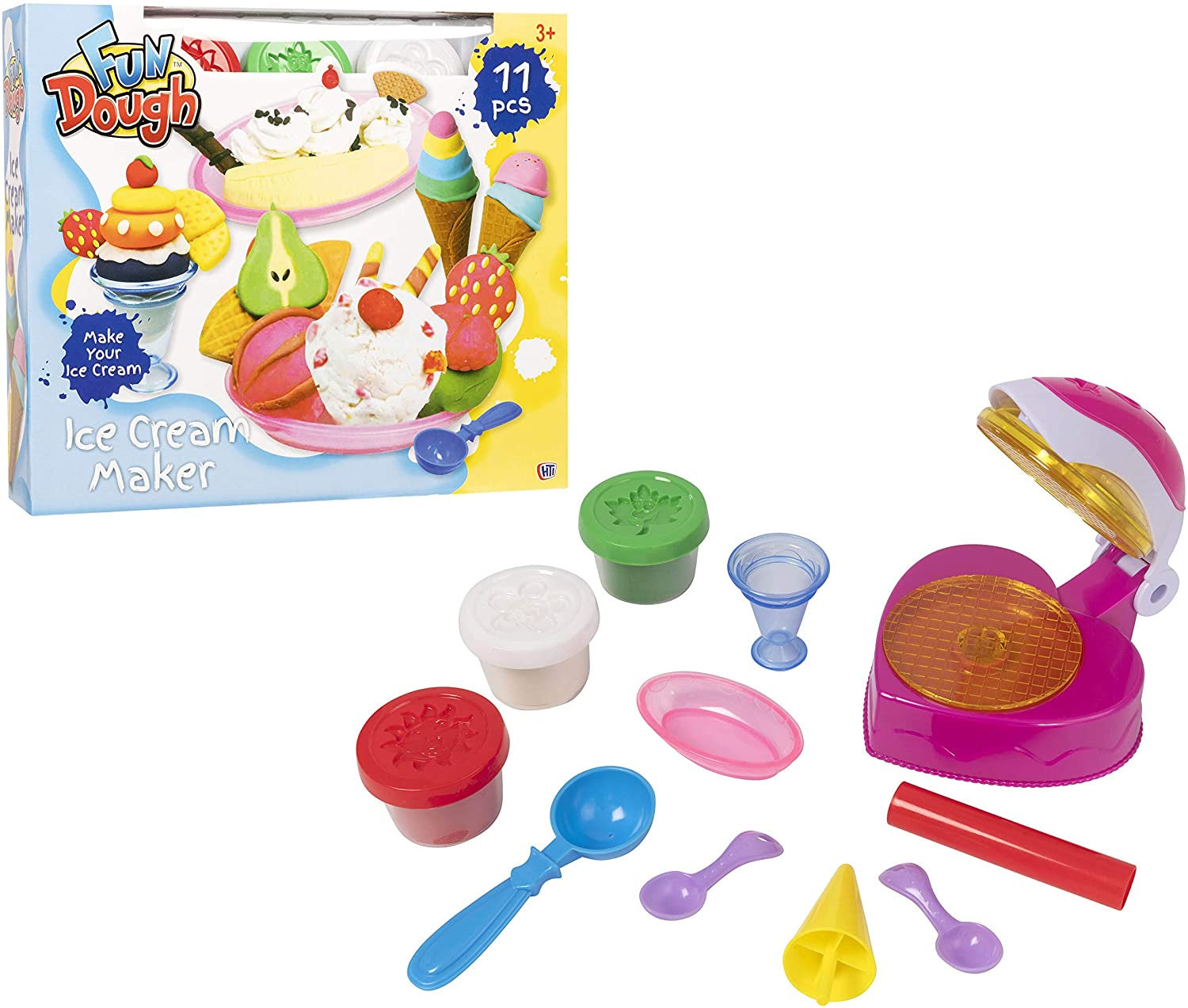 dough ice cream cart playset