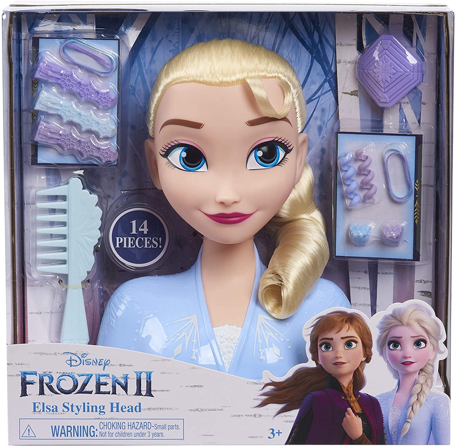 frozen elsa styling head