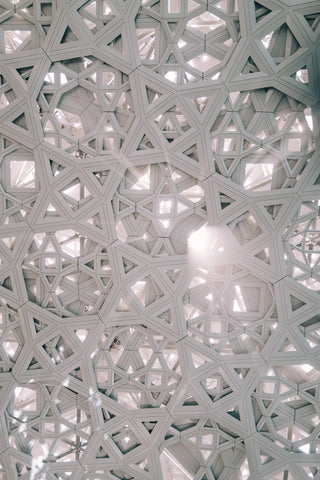 Louvre Abu Dhabi - simplicity beauty architecture light