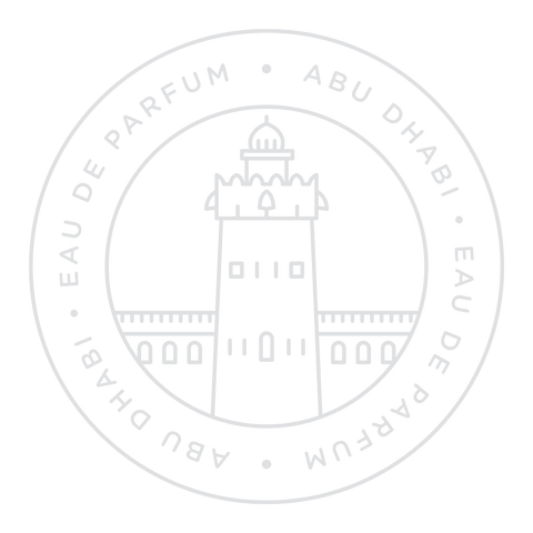 Abu Dhabi perfume - city stamp 