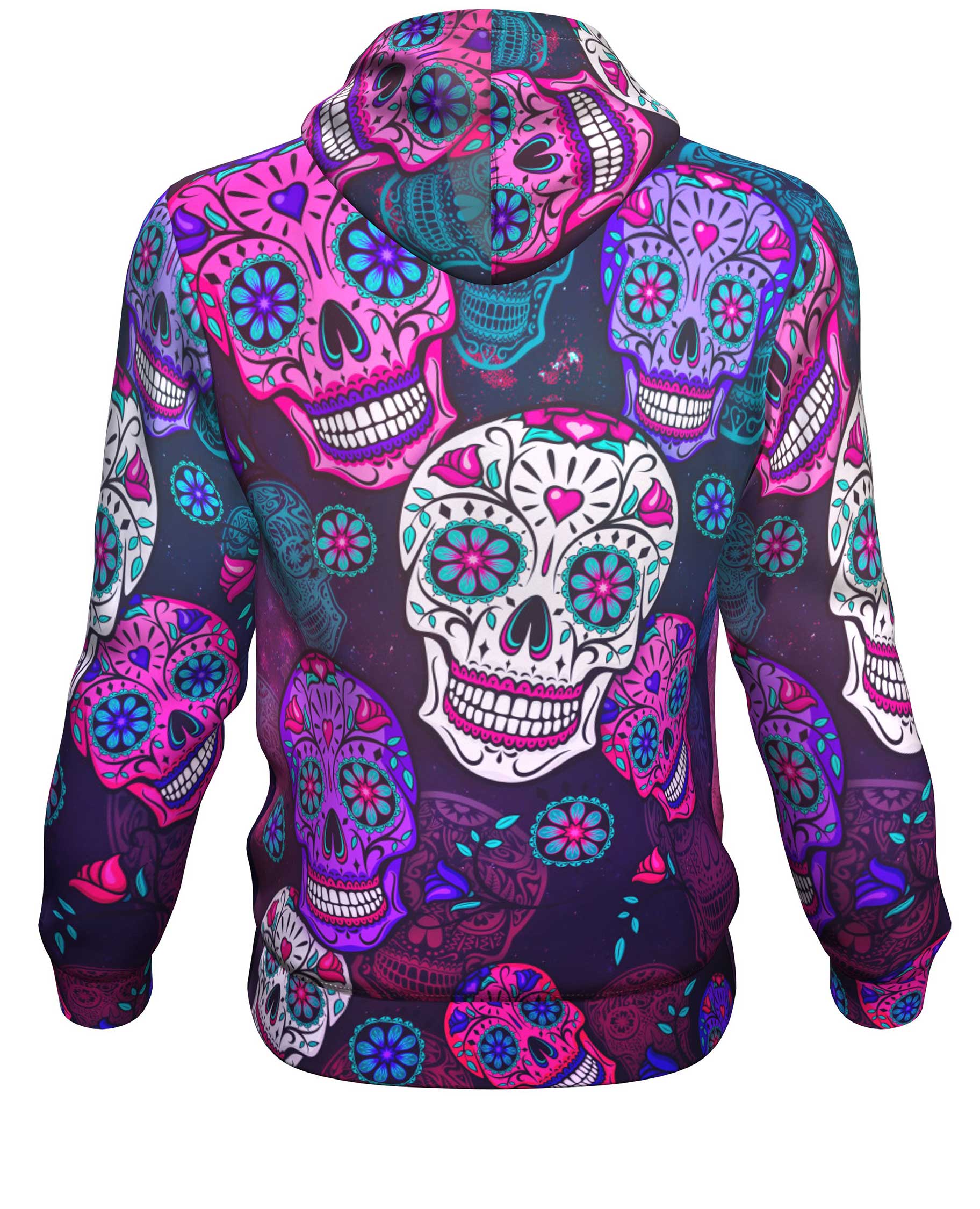 sugar skull hoodie