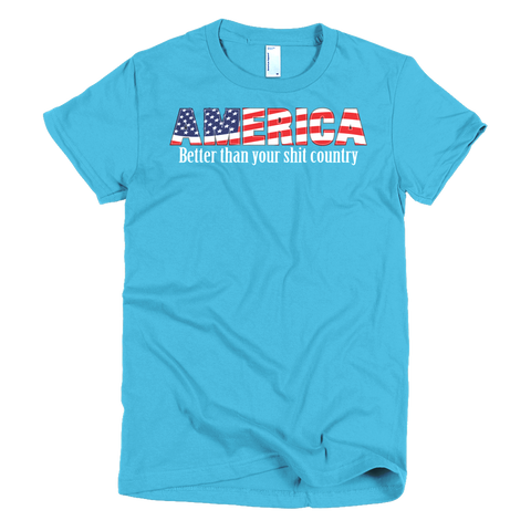 Better America Short sleeve women's t-shirt,  - Sarx Clothing