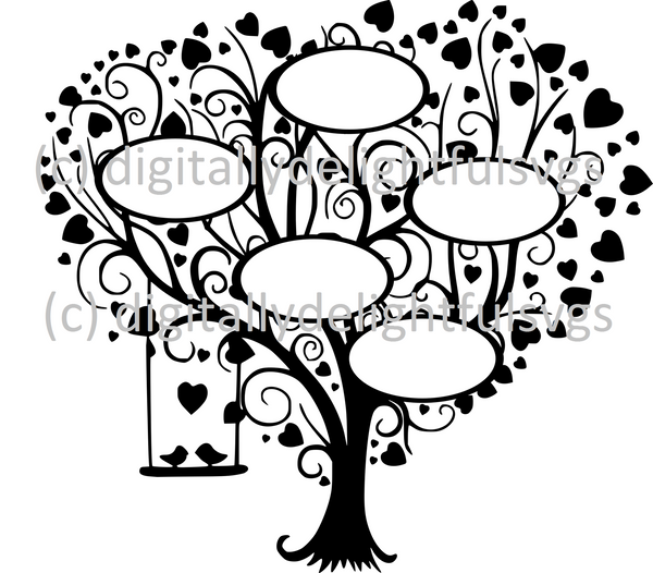 Download Family Tree 5 svg - Digitallydelightfulsvgs