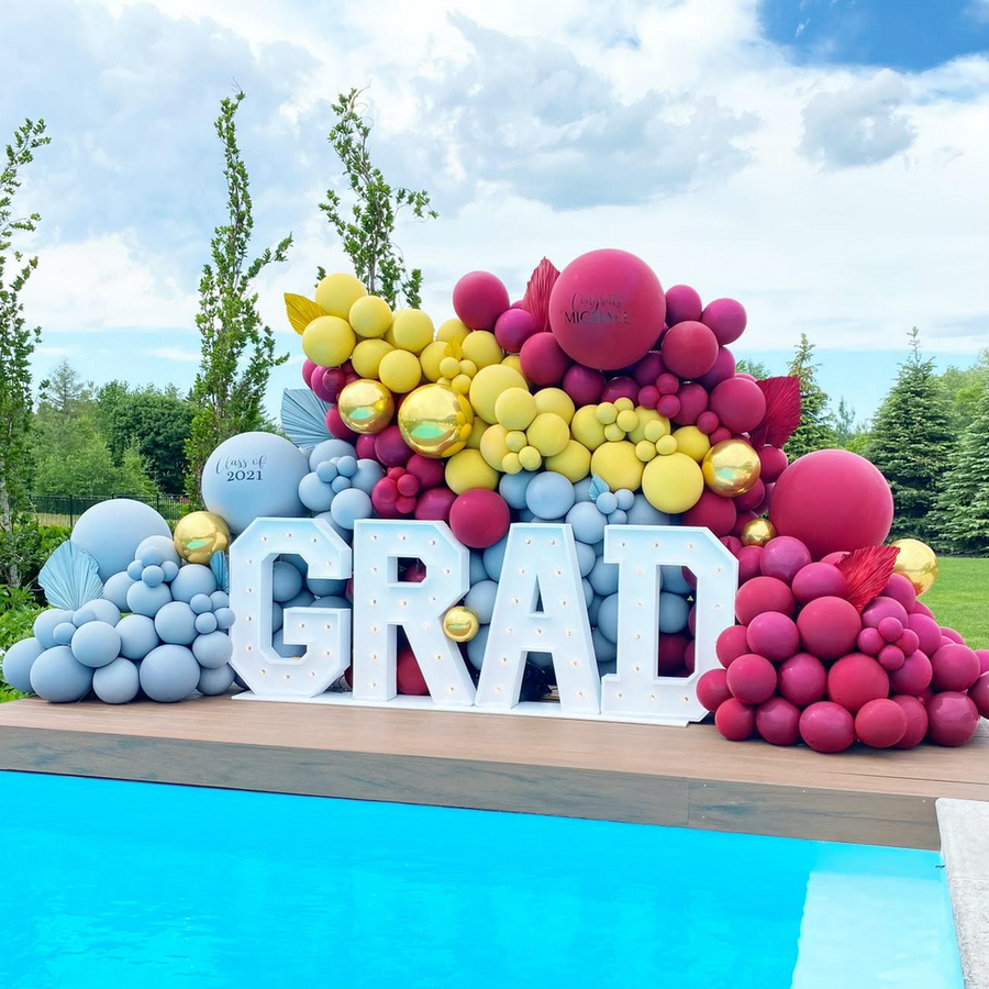 GRAD  Marquee Letters