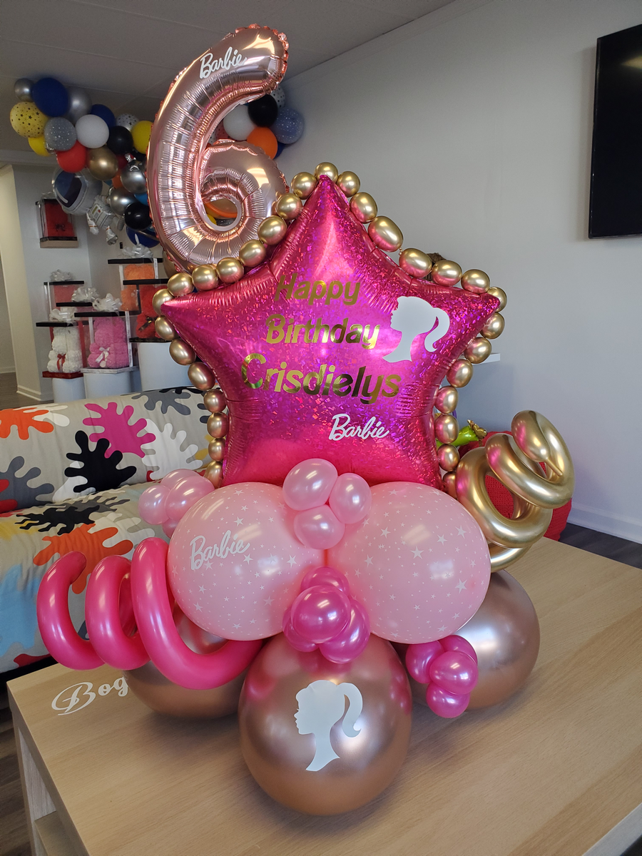 Barbie Balloon Bouquets