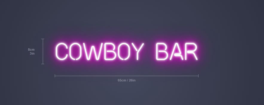 NEONTUBE neon sign font