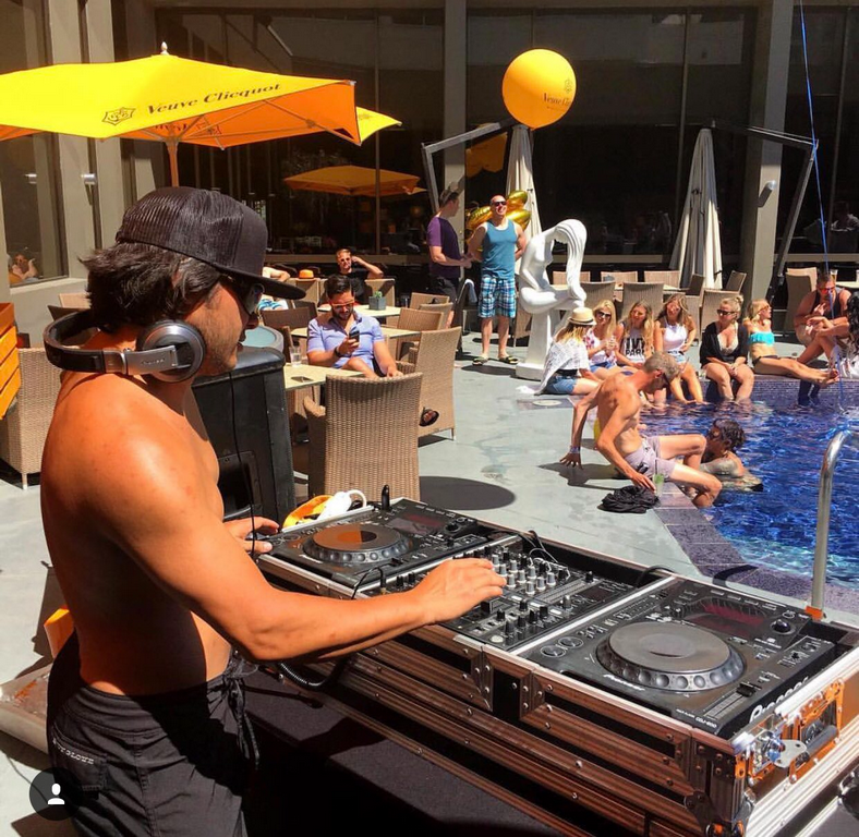 Poolside DJ