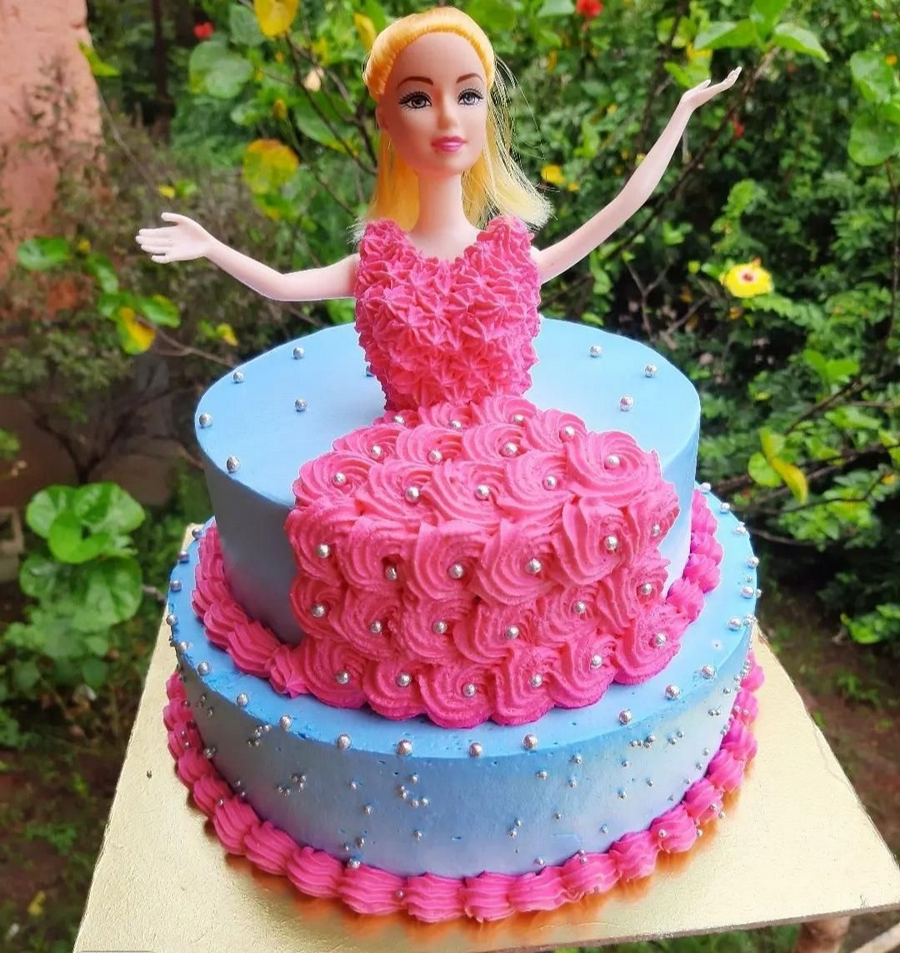 Barbie Doll Cake