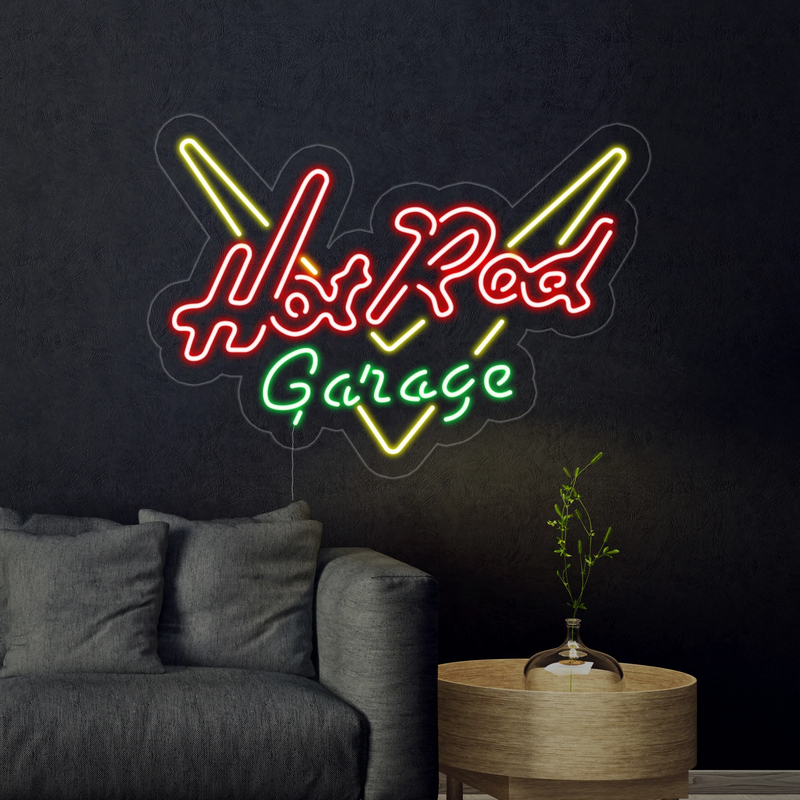 Check Engine Neon Signs,LED Garage Neon Sign for Wall Decor,Custom Light up  Sign