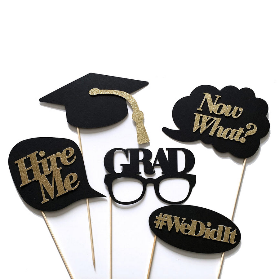 Graduation Themed Photo Props