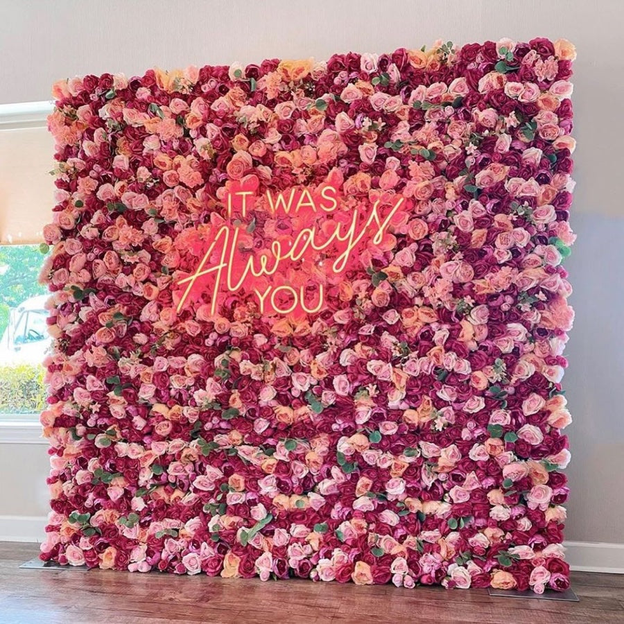 18+ Flower Wall Wedding Backdrop