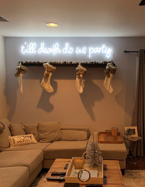 neon signs for living room