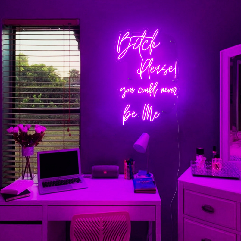 Quotes Neon Signs - Handcrafted Text Neon Signs
