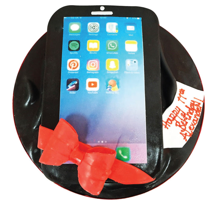 Iphone Cake Buy Online Free Uk Delivery New Cakes