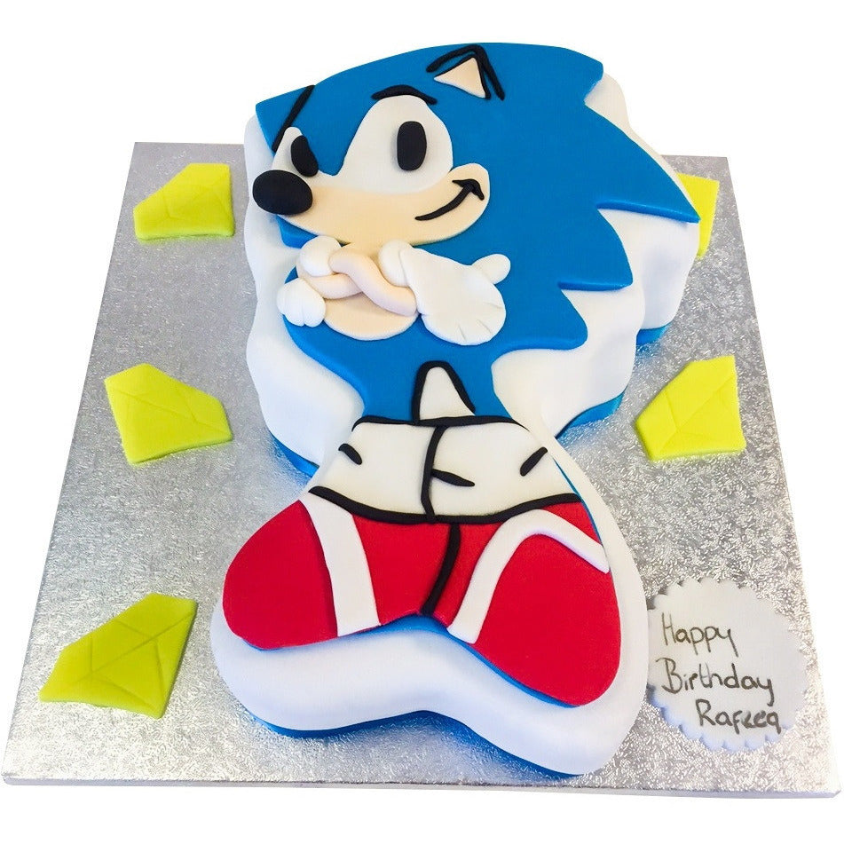 sonic-hedgehog-cake-template