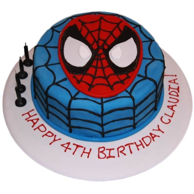 Spiderman Cake - Buy Online, Free UK Delivery — New Cakes