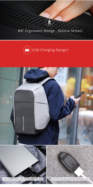 USB Charging Backpack V.II Image 02