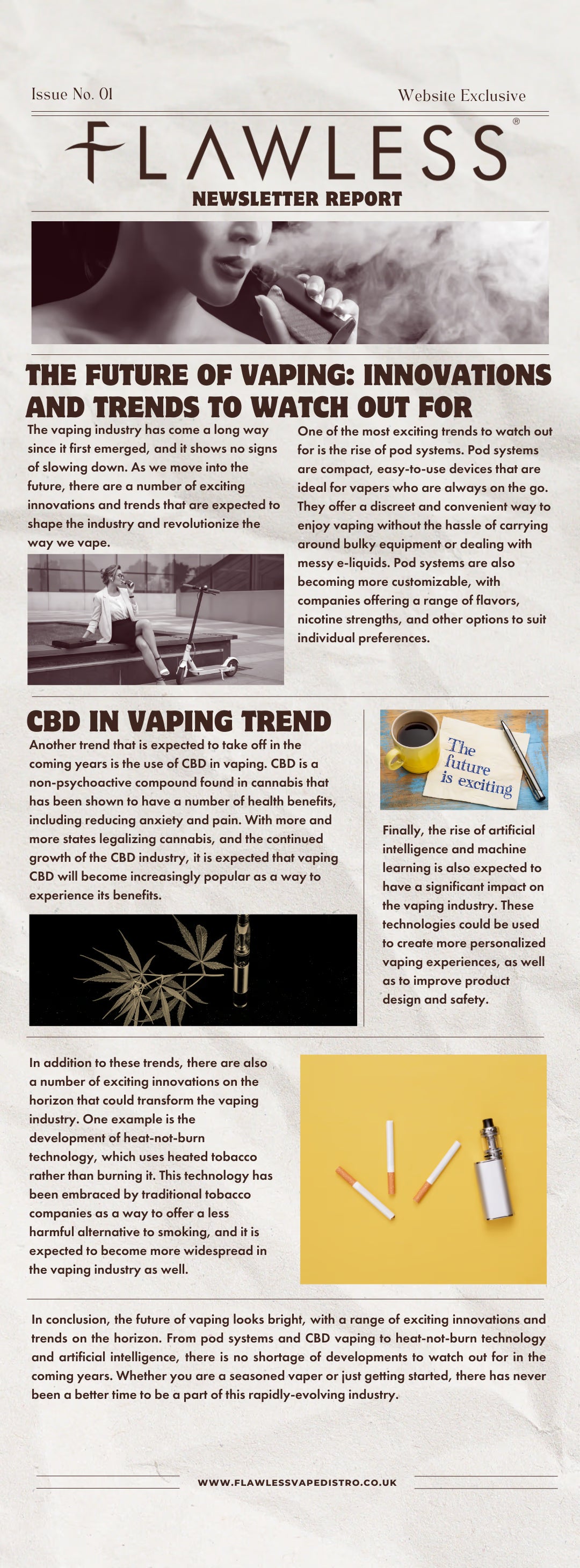 The Future of Vaping: Innovations and Trends to Watch Out For