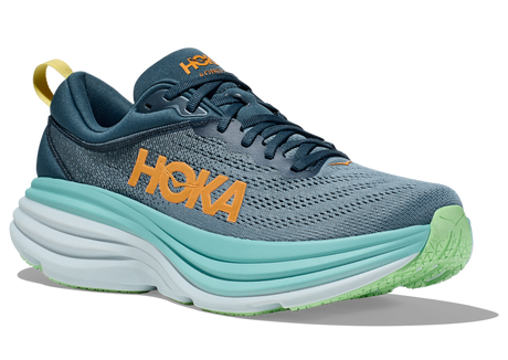 HOKA Men's Bondi 8 Outer Space/All Aboard / 9.5 / Wide