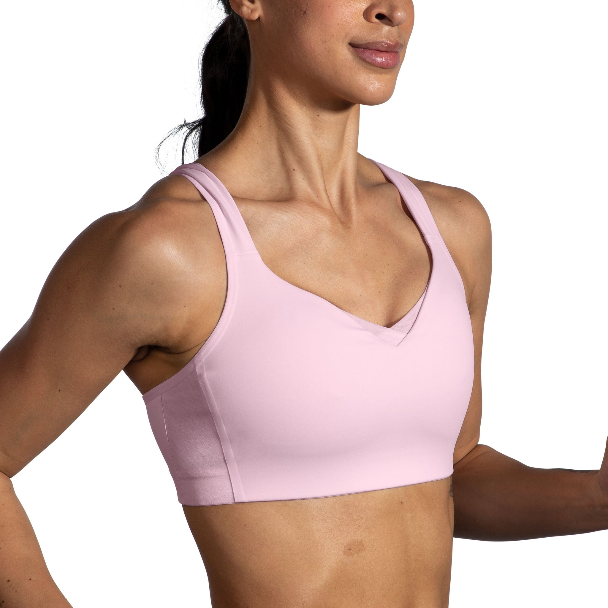 Women's Brooks 350081 Drive Convertible Sports Bra (Asphalt 38DD