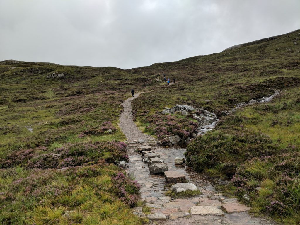Devil's Staircase West Highland Way Scotland
