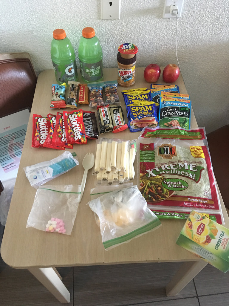 provisions zero day AZT trail thru hike