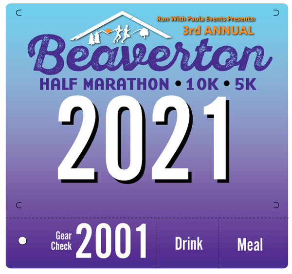 Beaverton Half Marathon 2021 Race Packet Shipping Portland Running