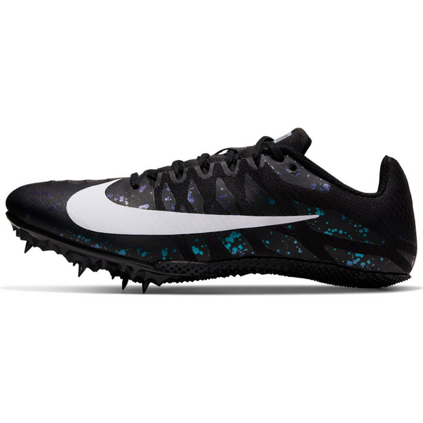 black and white nike track spikes