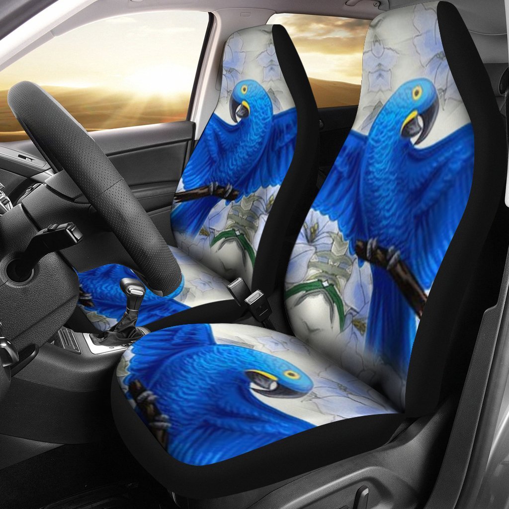 Free Shipping Hyacinth Macaw Parrot Print Car Seat Covers Sonstige