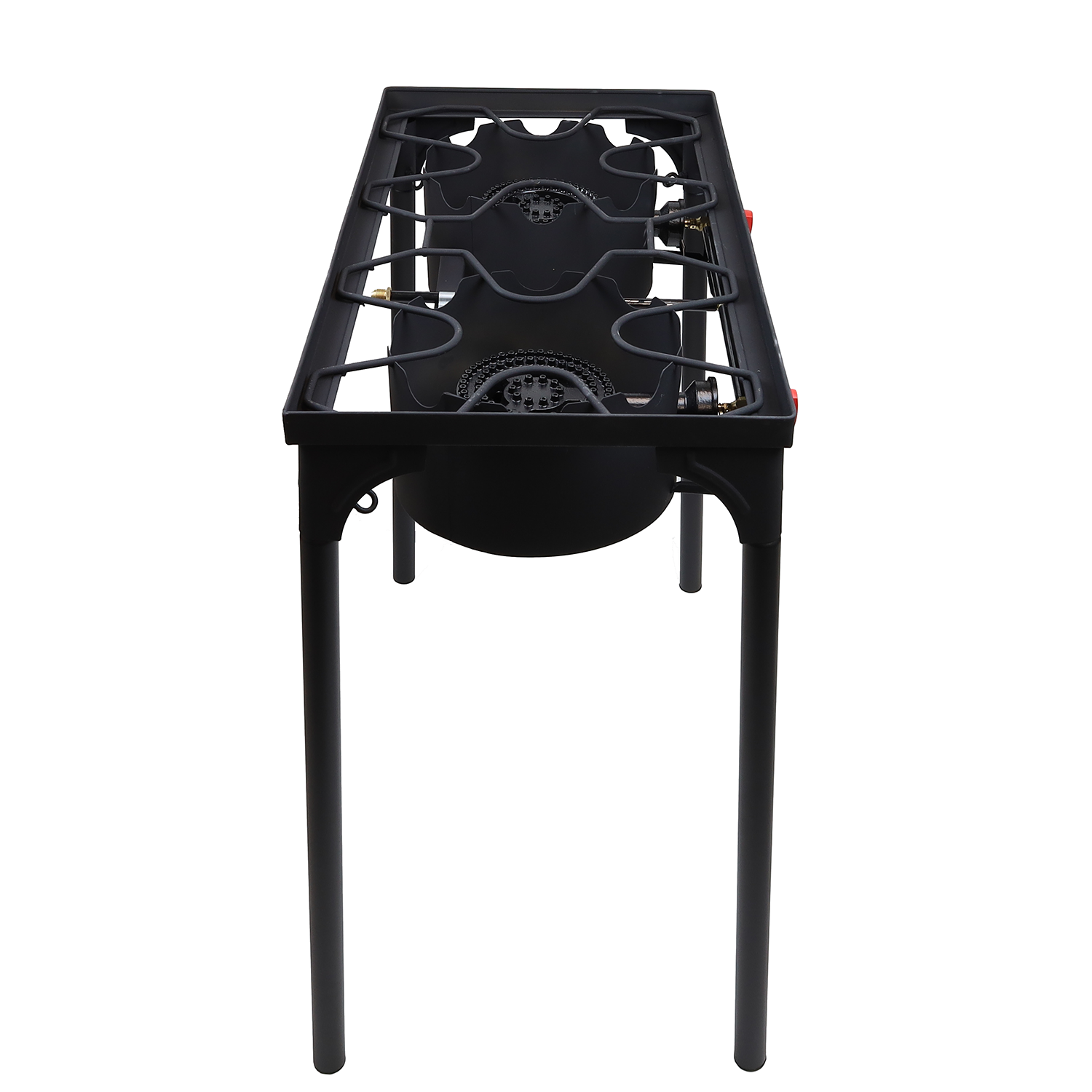 Buy One Two Burner Propane Stove Outdoor High Pressure Propane 2 Burner  [UPGRADED] 150,000 BTU with 0-20 PSI High Pressure Adjustable Regulator and  Steel Braided Hose Online at desertcartINDIA