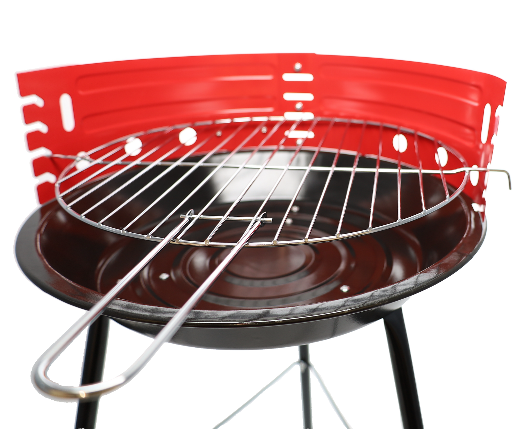 Portable Round Charcoal Grill – Gas One