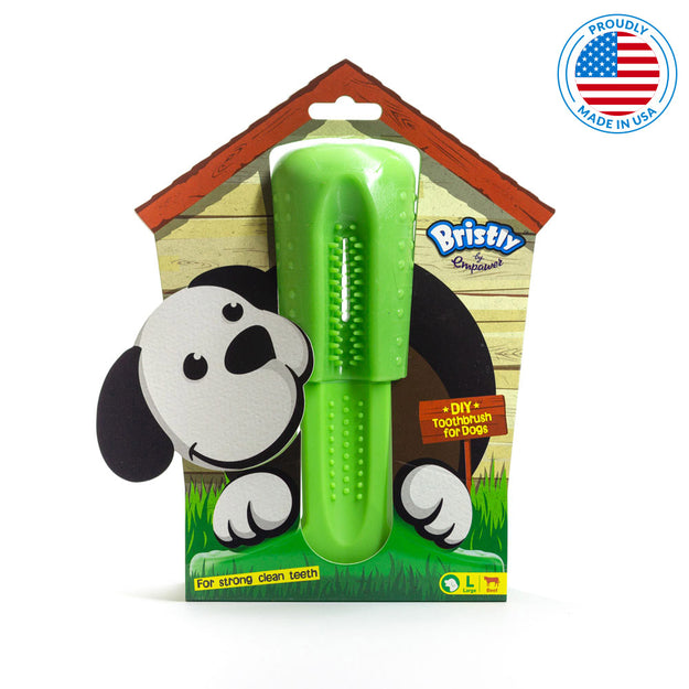Bristly Brushing Stick - Dog Toothbrush 