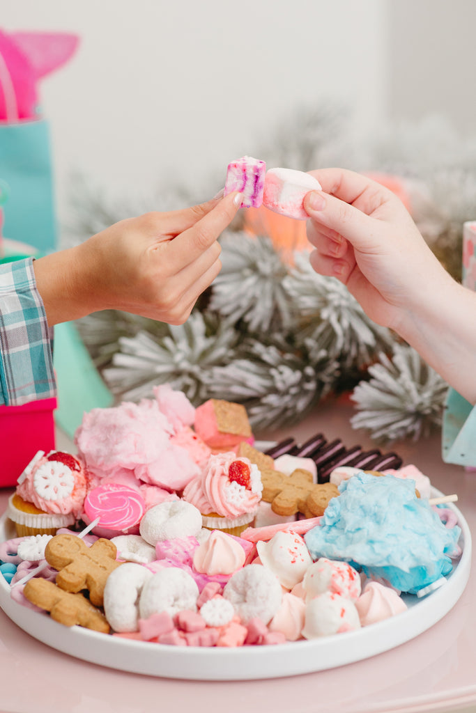 Holiday Marshmallow Dessert Board