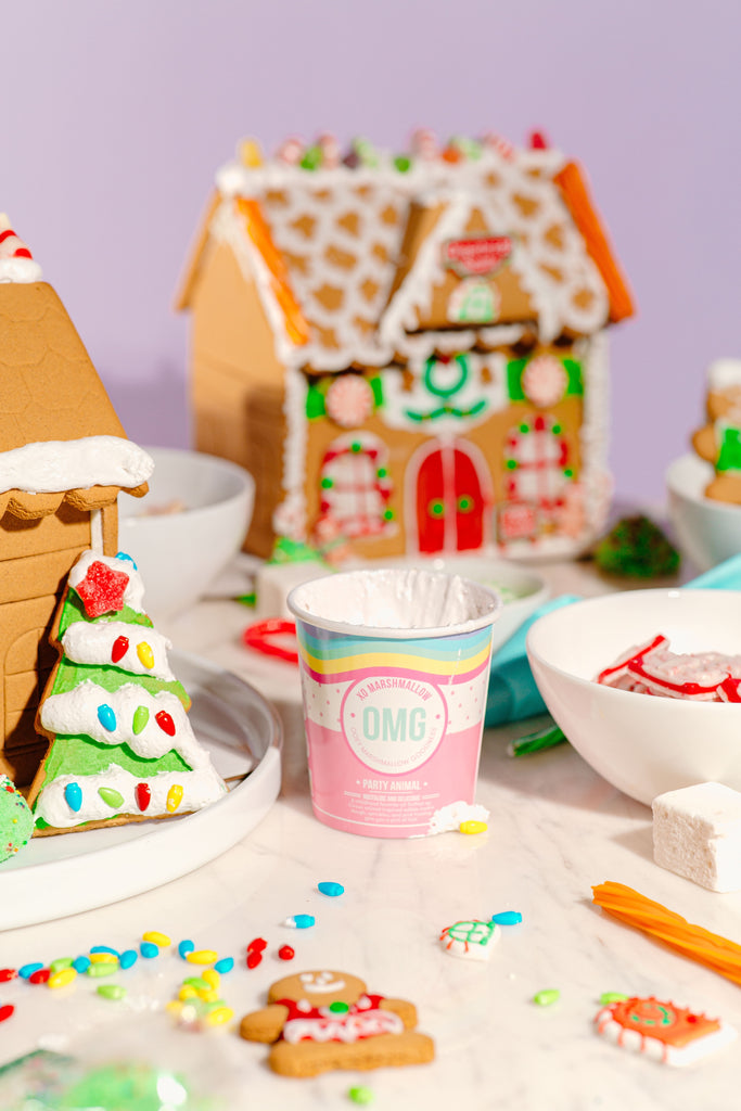 How to build a gingerbread house with XO Marshmallow