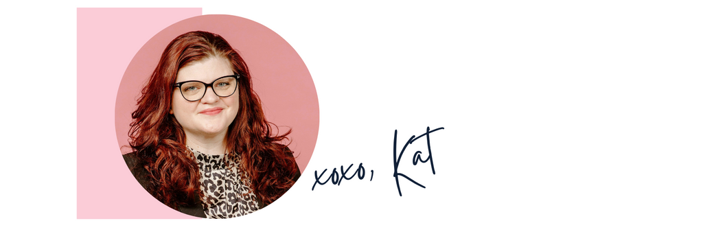 XO Marshmallow CO Founder, Kat Connor's end signature for the blog