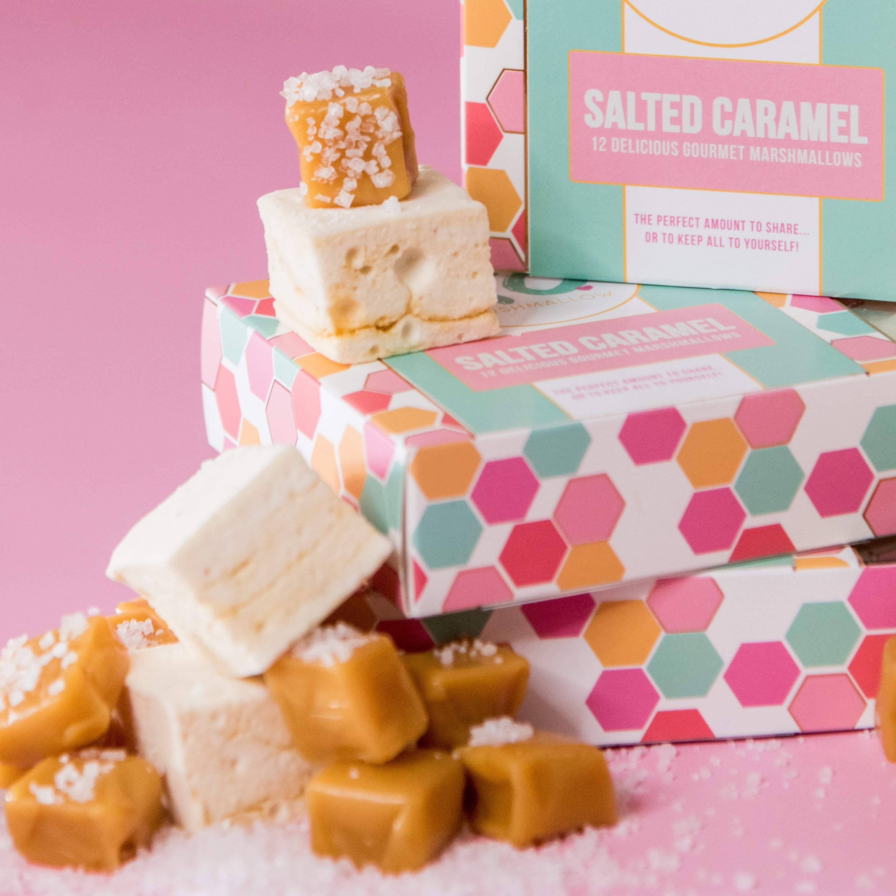 Salted Caramel Marshmallows (set of 12)-image-2