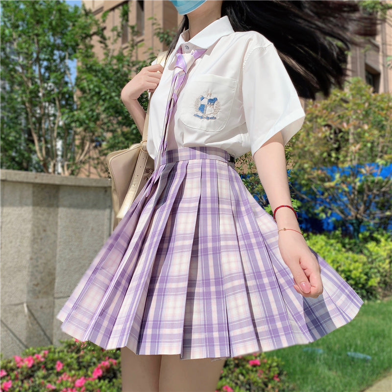 Japanese JK uniform plaid skirt 《skirt onlyã€?yv43252 – Youvimi