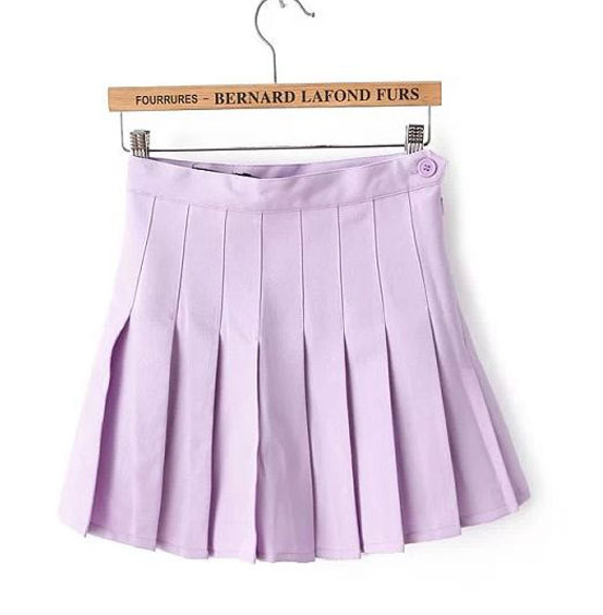 Lavender Pleated Tennis/School Skirt YV5025 – Youvimi
