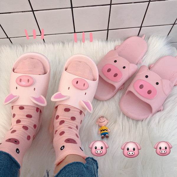 pig slippers